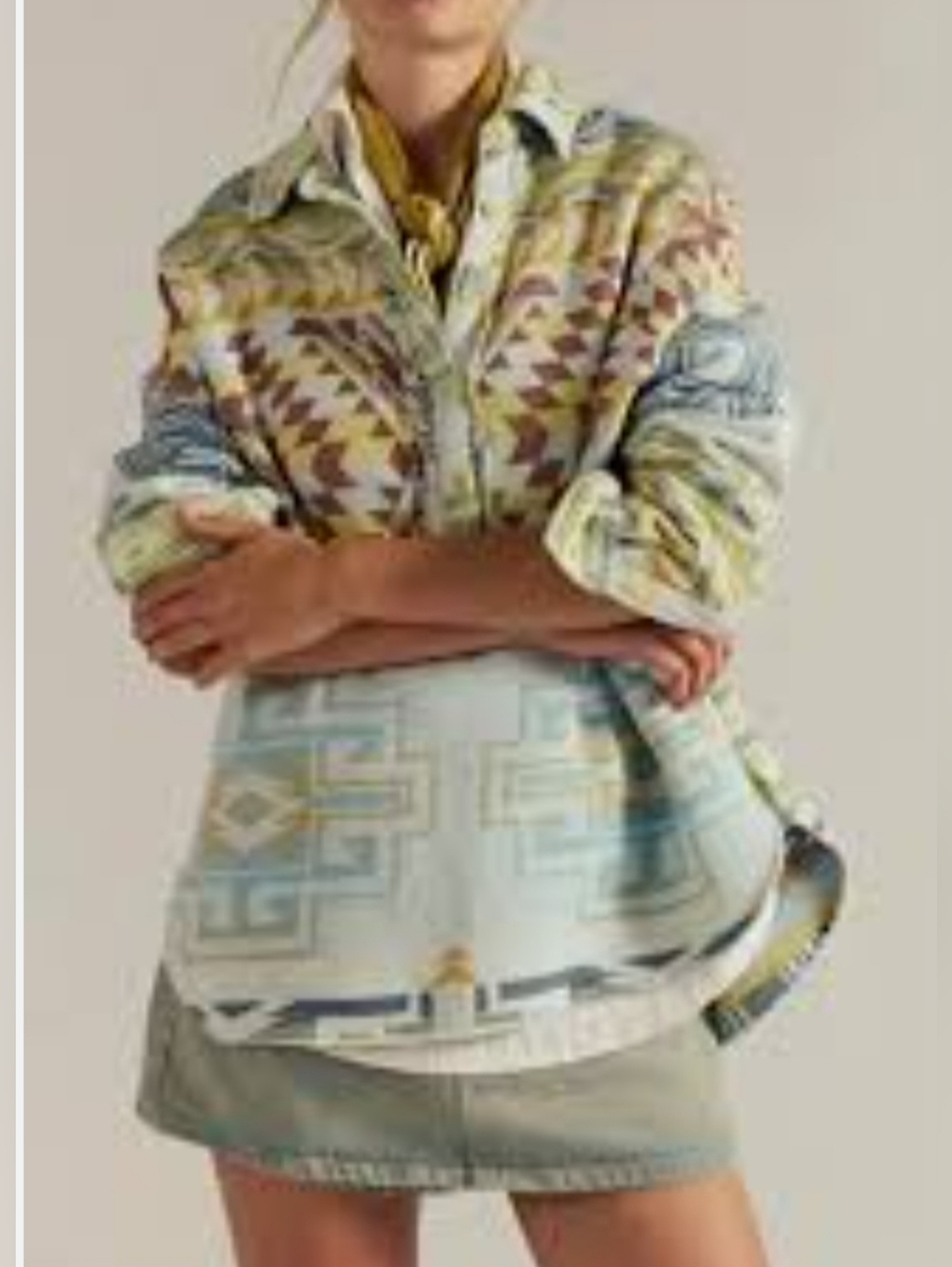 We The Free Free People Arizona Sky Pullover. Sweatshirt